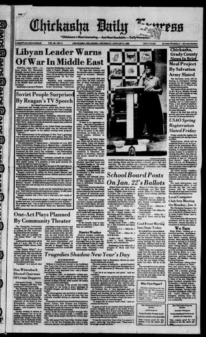 Chickasha Daily Express (Chickasha, Okla.), Vol. 95, No. 2, Ed. 1 Thursday, January 2, 1986