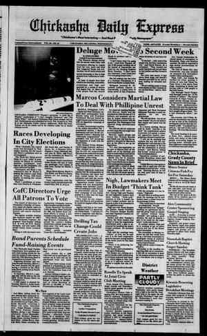 Chickasha Daily Express (Chickasha, Okla.), Vol. 95, No. 43, Ed. 1 Wednesday, February 19, 1986