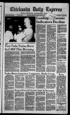 Chickasha Daily Express (Chickasha, Okla.), Vol. 95, No. 54, Ed. 1 Tuesday, March 4, 1986