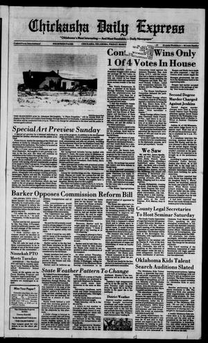Chickasha Daily Express (Chickasha, Okla.), Vol. 95, No. 57, Ed. 1 Friday, March 7, 1986
