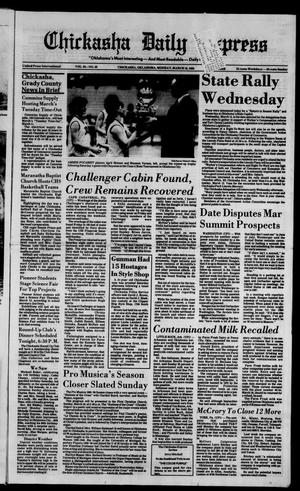 Chickasha Daily Express (Chickasha, Okla.), Vol. 95, No. 59, Ed. 1 Monday, March 10, 1986