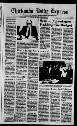 Chickasha Daily Express (Chickasha, Okla.), Vol. 95, No. 60, Ed. 1 Tuesday, March 11, 1986