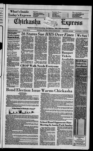 Chickasha Daily Express (Chickasha, Okla.), Vol. 95, No. 76, Ed. 1 Sunday, March 30, 1986