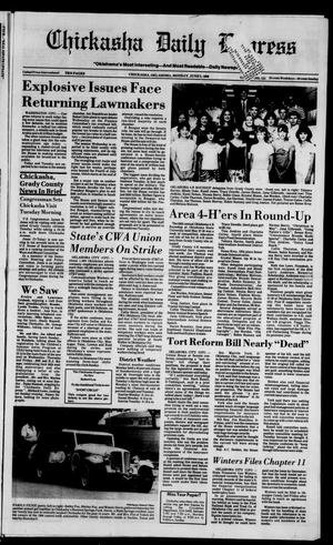 Chickasha Daily Express (Chickasha, Okla.), Vol. 95, No. 131, Ed. 1 Monday, June 2, 1986