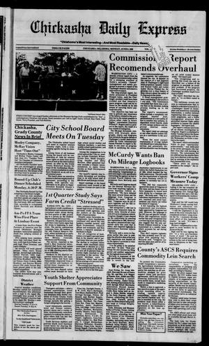 Chickasha Daily Express (Chickasha, Okla.), Vol. 95, No. 137, Ed. 1 Monday, June 9, 1986