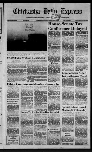 Chickasha Daily Express (Chickasha, Okla.), Vol. 95, No. 168, Ed. 1 Tuesday, July 15, 1986