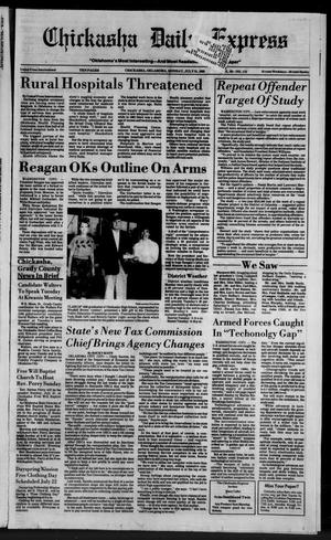 Chickasha Daily Express (Chickasha, Okla.), Vol. 95, No. 173, Ed. 1 Monday, July 21, 1986
