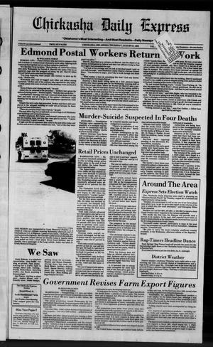 Chickasha Daily Express (Chickasha, Okla.), Vol. 95, No. 199, Ed. 1 Thursday, August 21, 1986