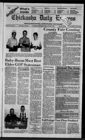 Chickasha Daily Express (Chickasha, Okla.), Vol. 95, No. 207, Ed. 1 Sunday, August 31, 1986