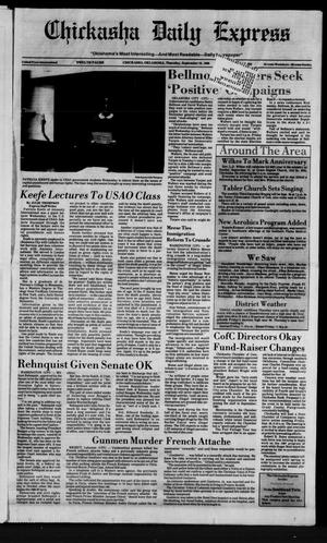 Chickasha Daily Express (Chickasha, Okla.), Vol. 95, No. 223, Ed. 1 Thursday, September 18, 1986