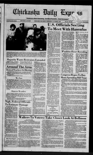 Chickasha Daily Express (Chickasha, Okla.), Vol. 95, No. 240, Ed. 1 Wednesday, October 8, 1986