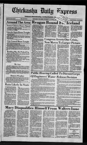 Chickasha Daily Express (Chickasha, Okla.), Vol. 95, No. 241, Ed. 1 Thursday, October 9, 1986