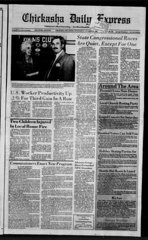Chickasha Daily Express (Chickasha, Okla.), Vol. 95, No. 258, Ed. 1 Wednesday, October 29, 1986