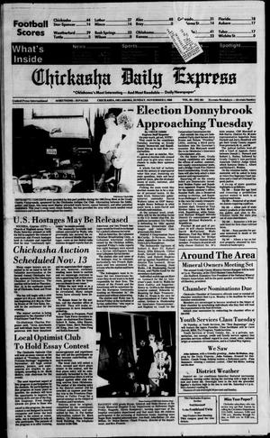 Chickasha Daily Express (Chickasha, Okla.), Vol. 95, No. 261, Ed. 1 Sunday, November 2, 1986