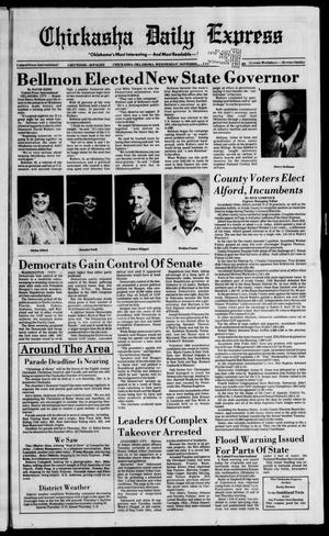 Chickasha Daily Express (Chickasha, Okla.), Vol. 95, No. 264, Ed. 1 Wednesday, November 5, 1986