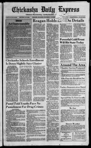 Chickasha Daily Express (Chickasha, Okla.), Vol. 95, No. 270, Ed. 1 Wednesday, November 12, 1986