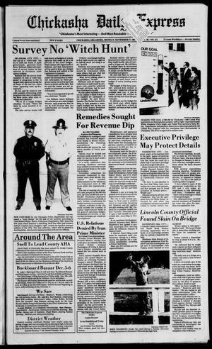 Chickasha Daily Express (Chickasha, Okla.), Vol. 95, No. 273, Ed. 1 Monday, November 17, 1986