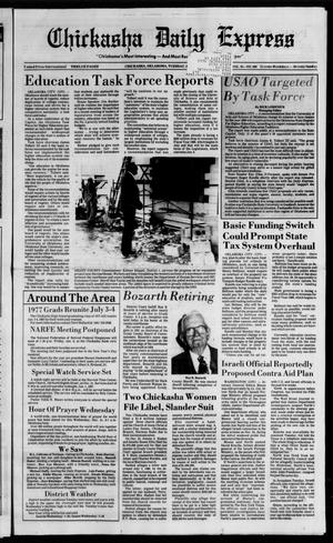 Chickasha Daily Express (Chickasha, Okla.), Vol. 95, No. 309, Ed. 1 Tuesday, December 30, 1986