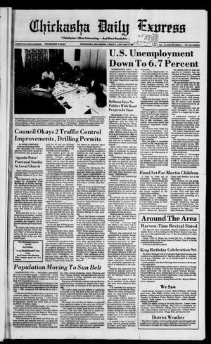 Chickasha Daily Express (Chickasha, Okla.), Vol. 95, No. 318, Ed. 1 Friday, January 9, 1987