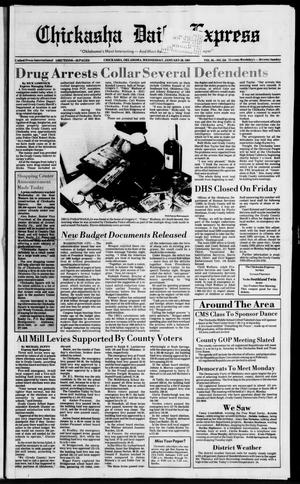 Chickasha Daily Express (Chickasha, Okla.), Vol. 95, No. 334, Ed. 1 Wednesday, January 28, 1987