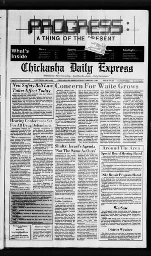 Chickasha Daily Express (Chickasha, Okla.), Vol. 95, No. 337, Ed. 1 Sunday, February 1, 1987