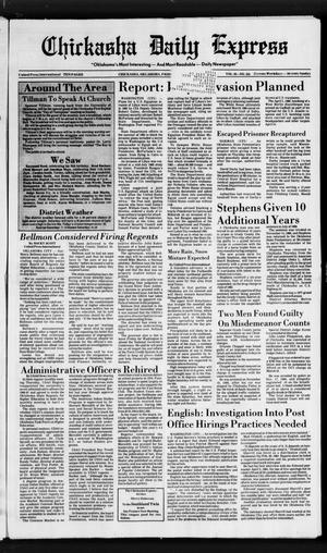 Chickasha Daily Express (Chickasha, Okla.), Vol. 95, No. 354, Ed. 1 Friday, February 20, 1987