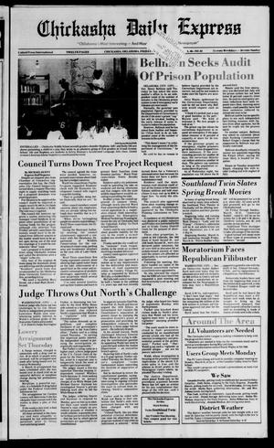 Chickasha Daily Express (Chickasha, Okla.), Vol. 96, No. 62, Ed. 1 Friday, March 13, 1987