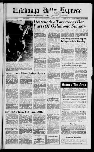 Chickasha Daily Express (Chickasha, Okla.), Vol. 96, No. 70, Ed. 1 Monday, March 23, 1987