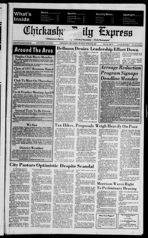 Chickasha Daily Express (Chickasha, Okla.), Vol. 96, No. 75, Ed. 1 Sunday, March 29, 1987