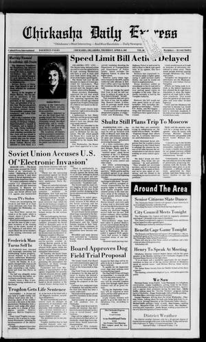 Chickasha Daily Express (Chickasha, Okla.), Vol. 96, No. 85, Ed. 1 Thursday, April 9, 1987