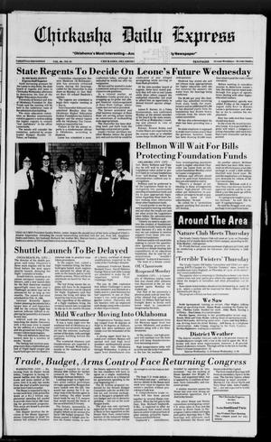 Chickasha Daily Express (Chickasha, Okla.), Vol. 96, No. 95, Ed. 1 Tuesday, April 21, 1987