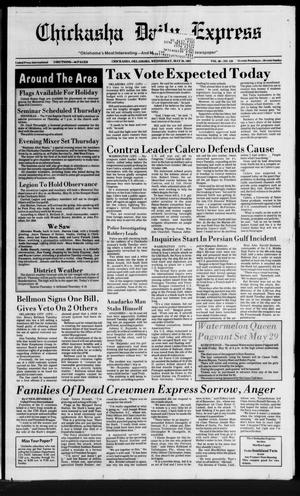 Chickasha Daily Express (Chickasha, Okla.), Vol. 96, No. 120, Ed. 1 Wednesday, May 20, 1987
