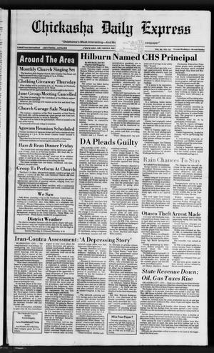 Chickasha Daily Express (Chickasha, Okla.), Vol. 96, No. 139, Ed. 1 Wednesday, June 10, 1987