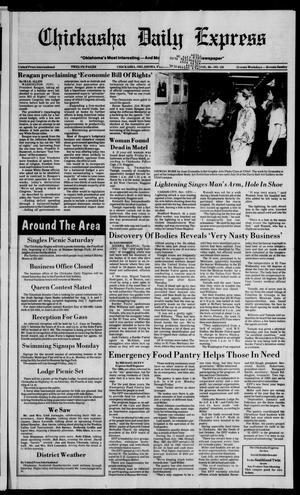 Chickasha Daily Express (Chickasha, Okla.), Vol. 96, No. 158, Ed. 1 Friday, July 3, 1987