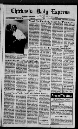 Chickasha Daily Express (Chickasha, Okla.), Vol. 96, No. 166, Ed. 1 Monday, July 13, 1987
