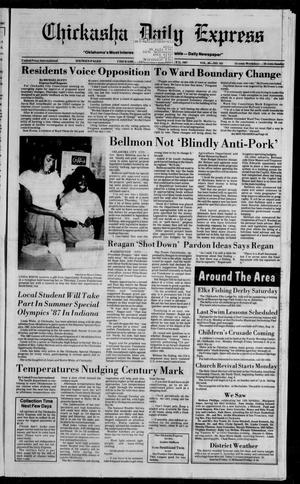 Chickasha Daily Express (Chickasha, Okla.), Vol. 96, No. 182, Ed. 1 Friday, July 31, 1987