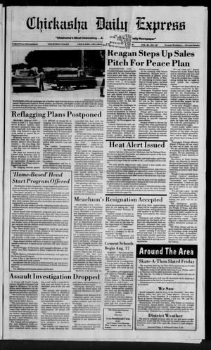 Chickasha Daily Express (Chickasha, Okla.), Vol. 96, No. 187, Ed. 1 Thursday, August 6, 1987