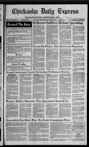 Chickasha Daily Express (Chickasha, Okla.), Vol. 96, No. 200, Ed. 1 Friday, August 21, 1987