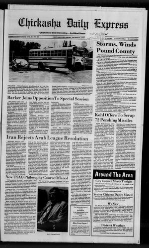 Chickasha Daily Express (Chickasha, Okla.), Vol. 96, No. 205, Ed. 1 Thursday, August 27, 1987