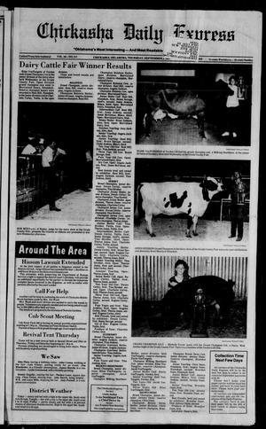 Chickasha Daily Express (Chickasha, Okla.), Vol. 96, No. 211, Ed. 1 Thursday, September 3, 1987