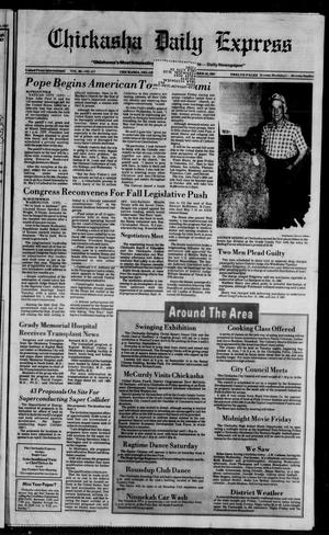 Chickasha Daily Express (Chickasha, Okla.), Vol. 96, No. 217, Ed. 1 Thursday, September 10, 1987