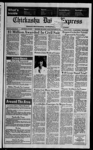 Chickasha Daily Express (Chickasha, Okla.), Vol. 96, No. 225, Ed. 1 Sunday, September 20, 1987