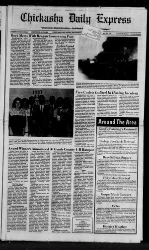 Chickasha Daily Express (Chickasha, Okla.), Vol. 96, No. 240, Ed. 1 Wednesday, October 7, 1987