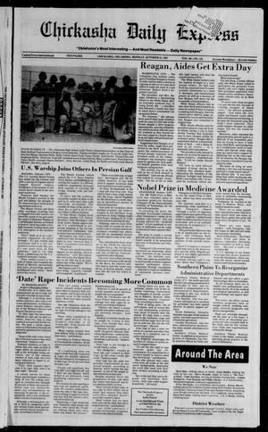 Chickasha Daily Express (Chickasha, Okla.), Vol. 96, No. 244, Ed. 1 Monday, October 12, 1987