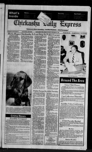 Chickasha Daily Express (Chickasha, Okla.), Vol. 96, No. 255, Ed. 1 Sunday, October 25, 1987
