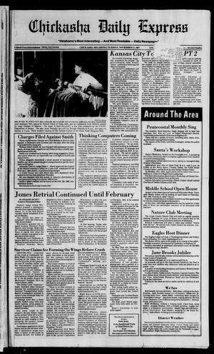 Chickasha Daily Express (Chickasha, Okla.), Vol. 96, No. 275, Ed. 1 Tuesday, November 17, 1987
