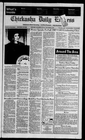 Chickasha Daily Express (Chickasha, Okla.), Vol. 96, No. 297, Ed. 1 Sunday, December 13, 1987
