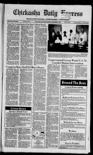 Chickasha Daily Express (Chickasha, Okla.), Vol. 96, No. 304, Ed. 1 Monday, December 21, 1987