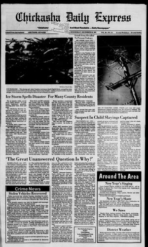 Chickasha Daily Express (Chickasha, Okla.), Vol. 96, No. 311, Ed. 1 Wednesday, December 30, 1987