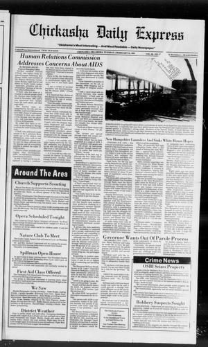 Chickasha Daily Express (Chickasha, Okla.), Vol. 96, No. 352, Ed. 1 Tuesday, February 16, 1988